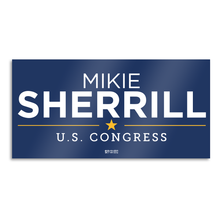 Load image into Gallery viewer, Mikie Sherrill Blue Bumper Sticker
