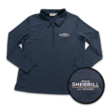 Load image into Gallery viewer, Mikie Sherrill Performance Quarter Zip
